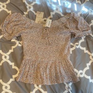 Dottie couture cropped shirt